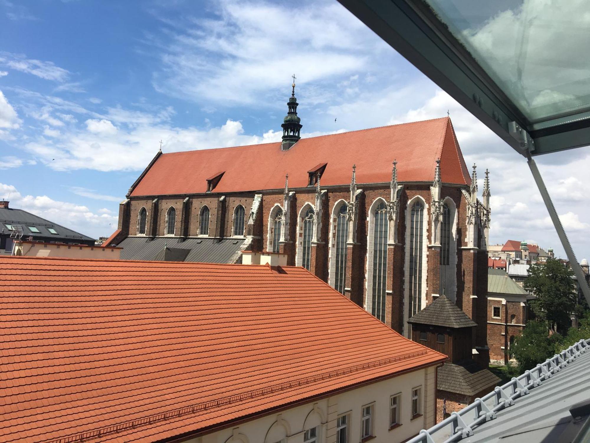 Central Penthouse With Terrace Краков Экстерьер фото