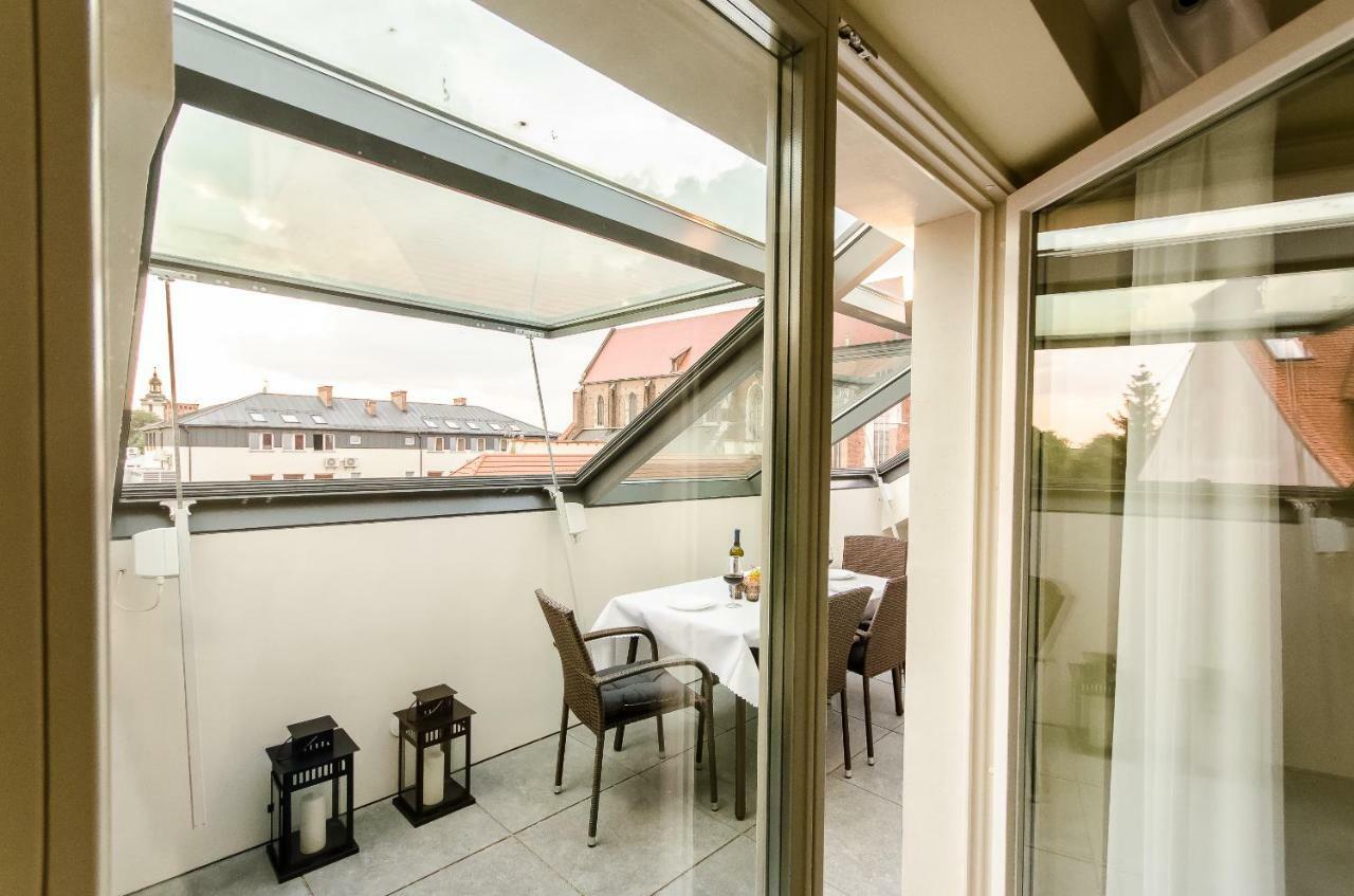 Central Penthouse With Terrace Краков Экстерьер фото