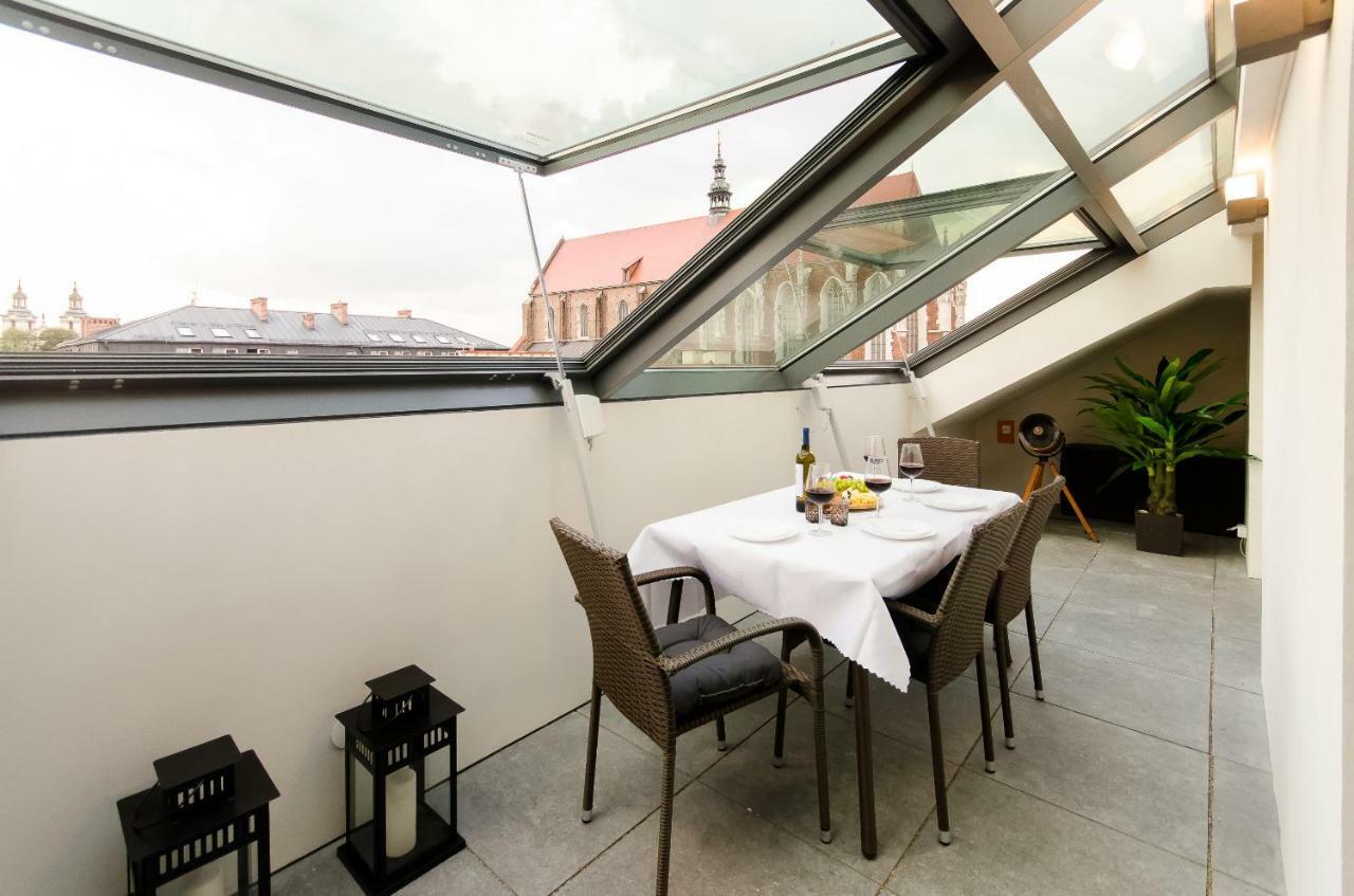 Central Penthouse With Terrace Краков Экстерьер фото